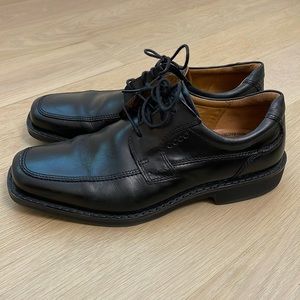 Men’s Ecco Seattle Apron Toe Shoe Black, size 43